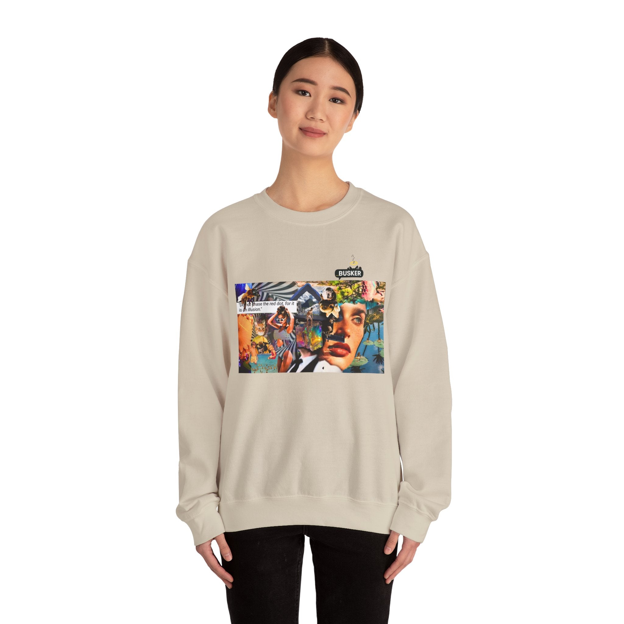 Vibrant Art Crewneck Sweatshirt for Creative Souls