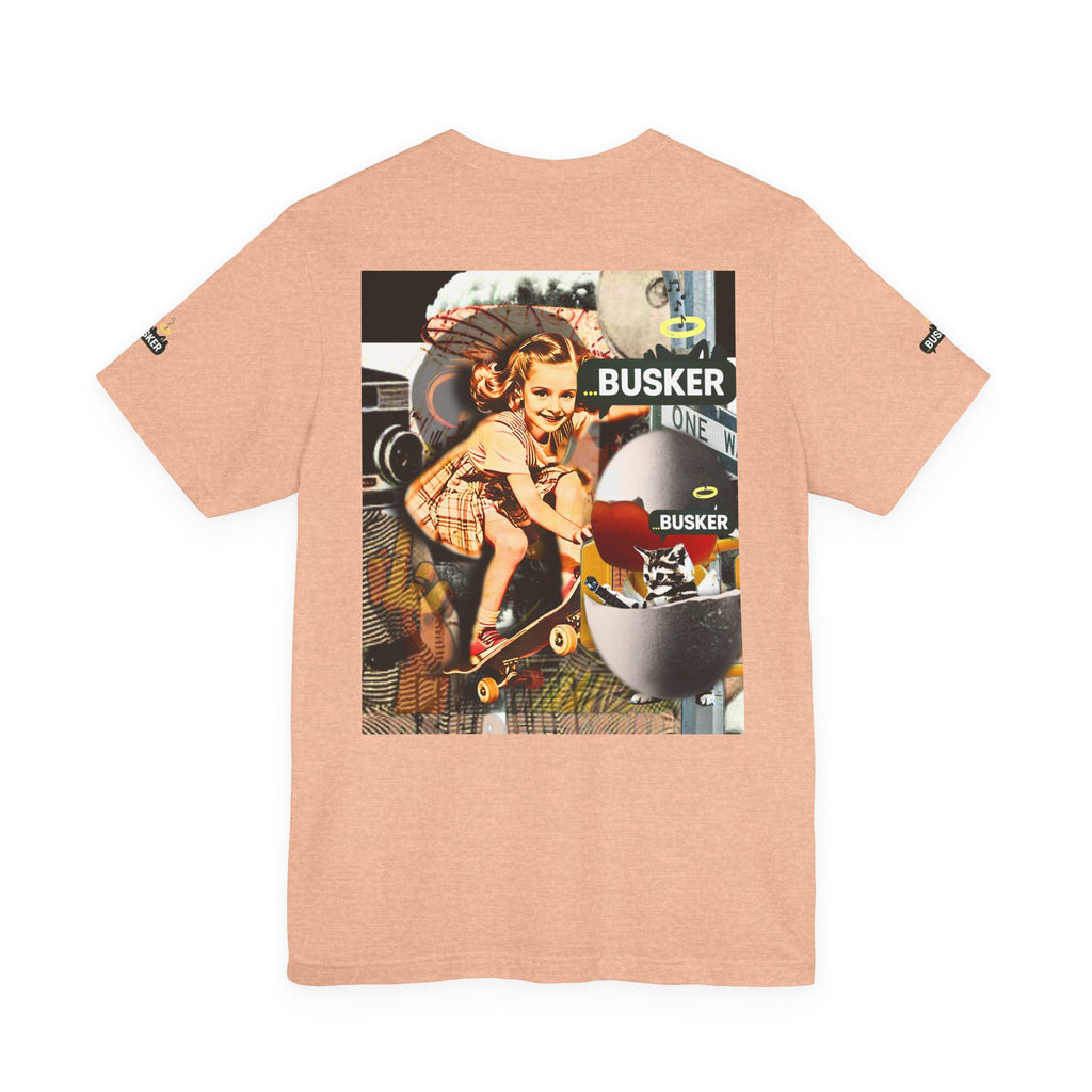 Vintage Skateboarding Graphic Tee - Streetwear for Creative Souls
