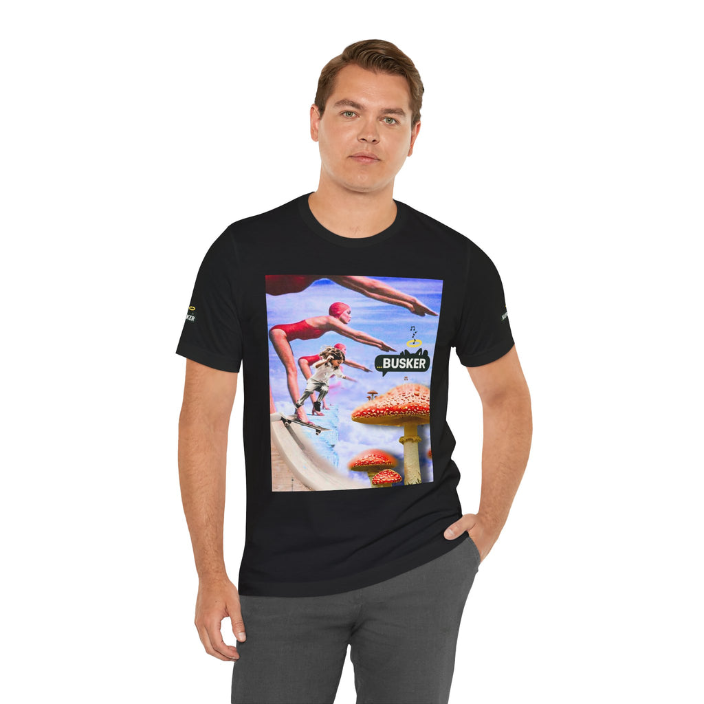 Busker Fun Graphic Tee - Unisex Jersey Short Sleeve