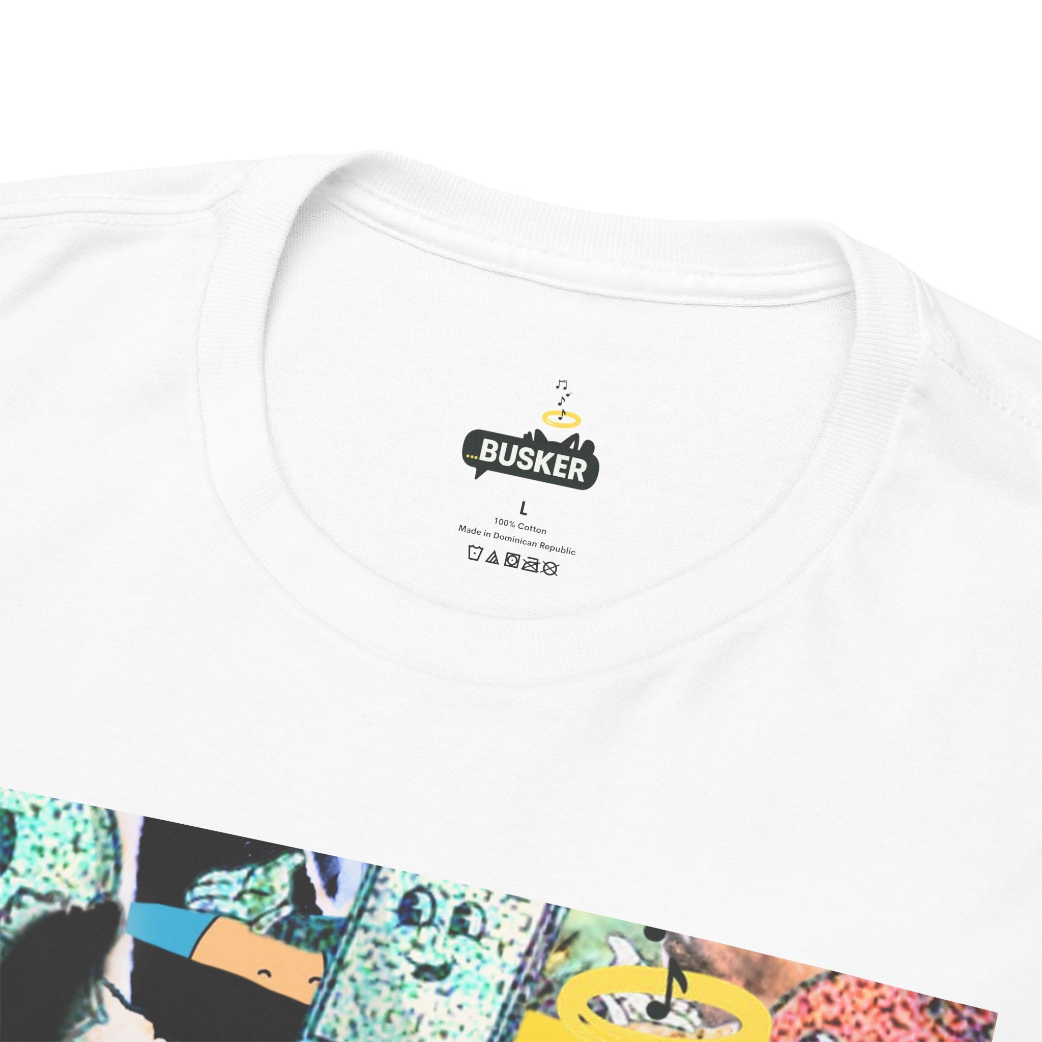 Grunge Art Busker Unisex Heavy Cotton Tee