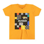 Colorful Youth Short Sleeve Tee - Perfect for Young Creators, Festivals, Birthdays, Casual Wear, Busker Themed Shirt