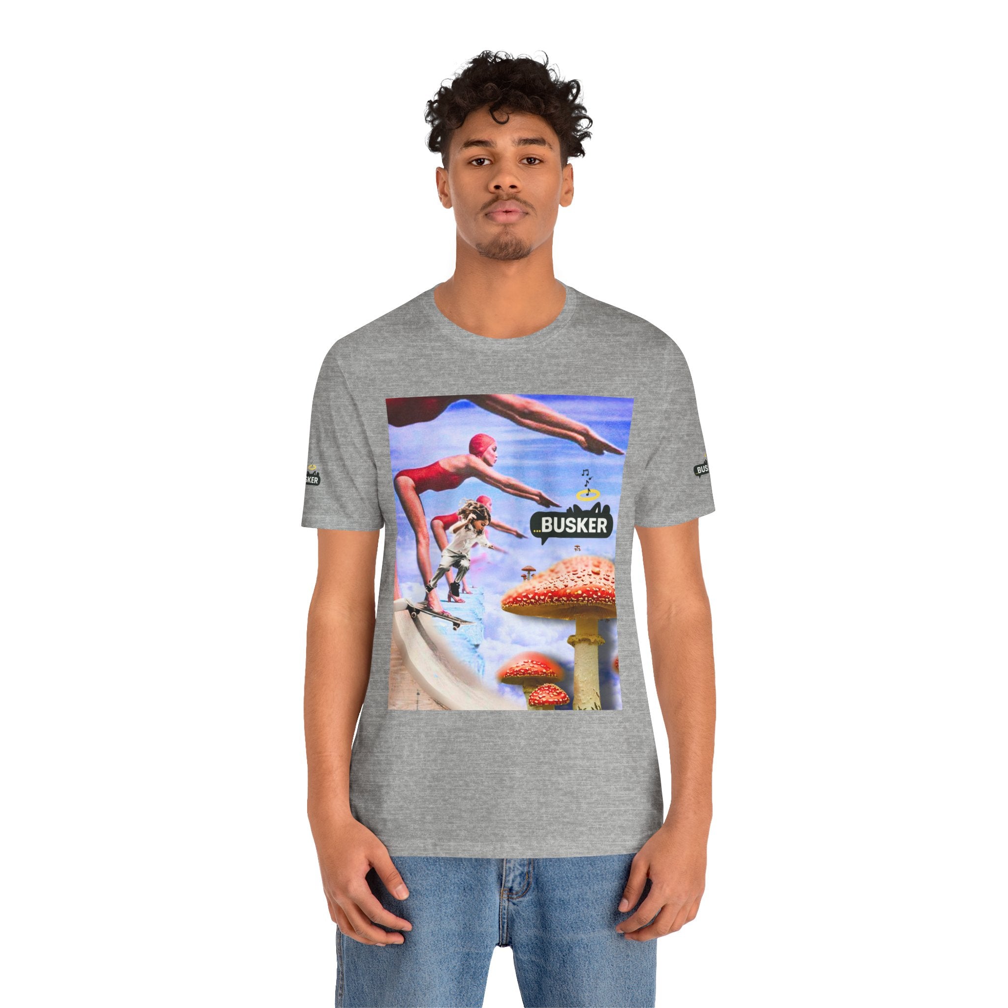 Busker Fun Graphic Tee - Unisex Jersey Short Sleeve
