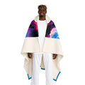 Cozy Hooded Sherpa Fleece Blanket, Perfect for Movie Nights, Gifts for Her, Warm Winter Wrap, Ideal for Home Decor, Unique Blanket