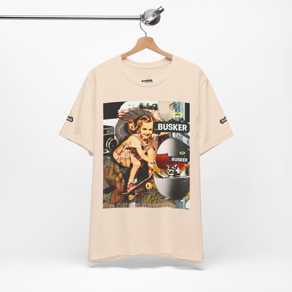 Vintage Skateboarding Graphic Tee - Streetwear for Creative Souls