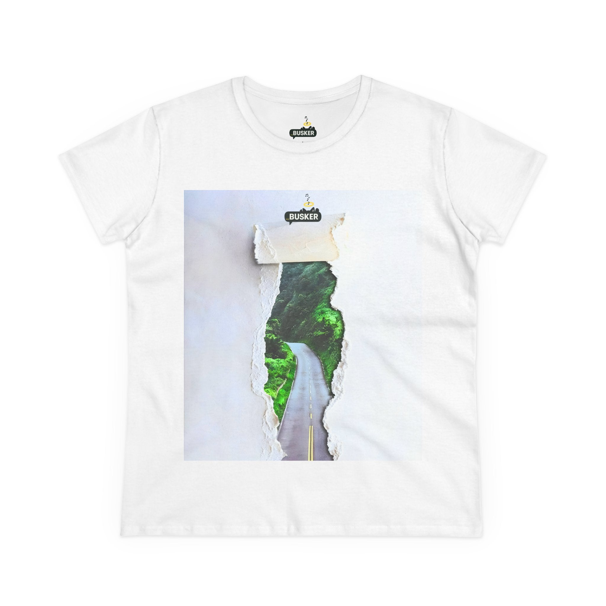 Nature-Inspired Graphic Tee for Women, Casual Outing Shirt, Gift for Nature Lovers, Summer Fashion, Unisex Style, Eco-Friendly Wear