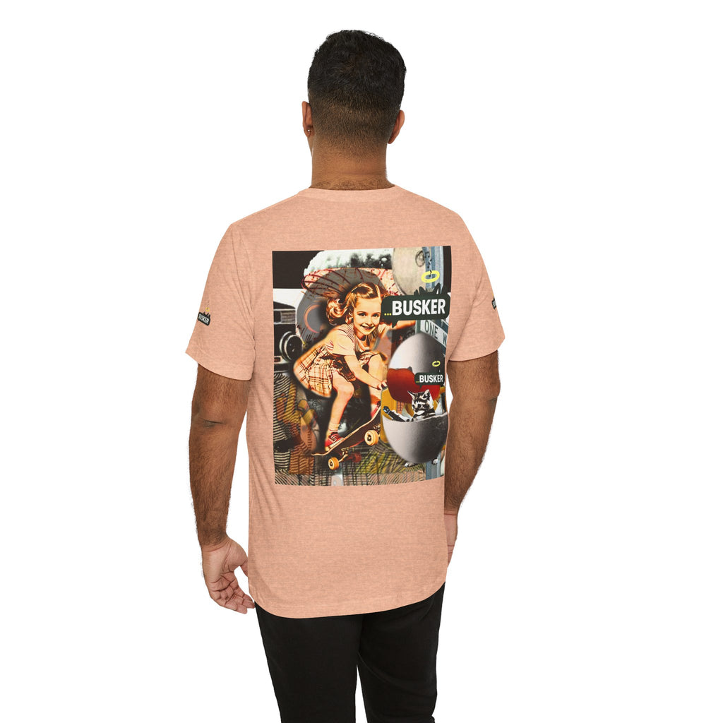 Vintage Skateboarding Graphic Tee - Streetwear for Creative Souls