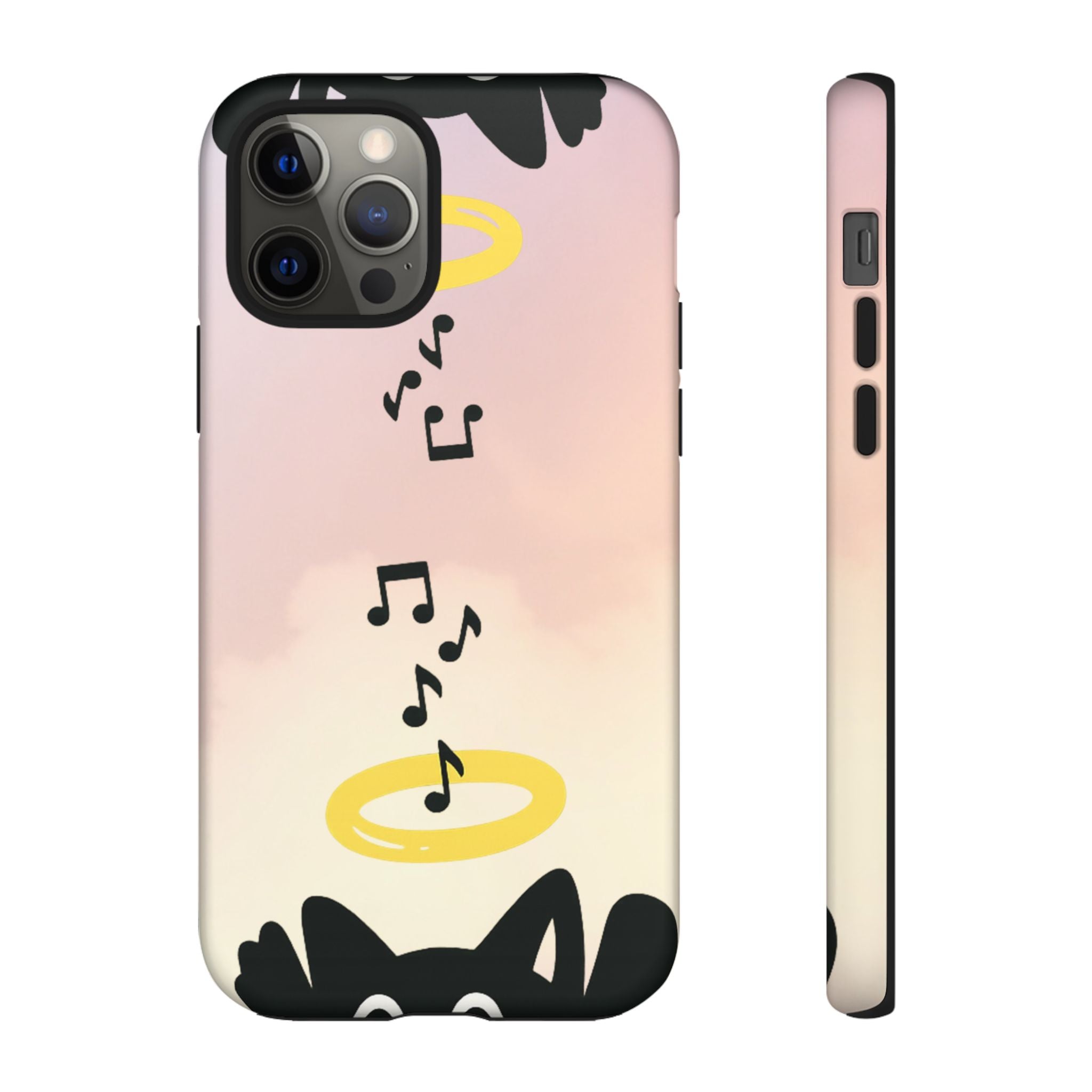 Cute Animal Phone Case, Tough Phone Cover for Pet Lovers, Gifts for Birthdays, Holidays, Music Lovers, Fun Tech Accessories
