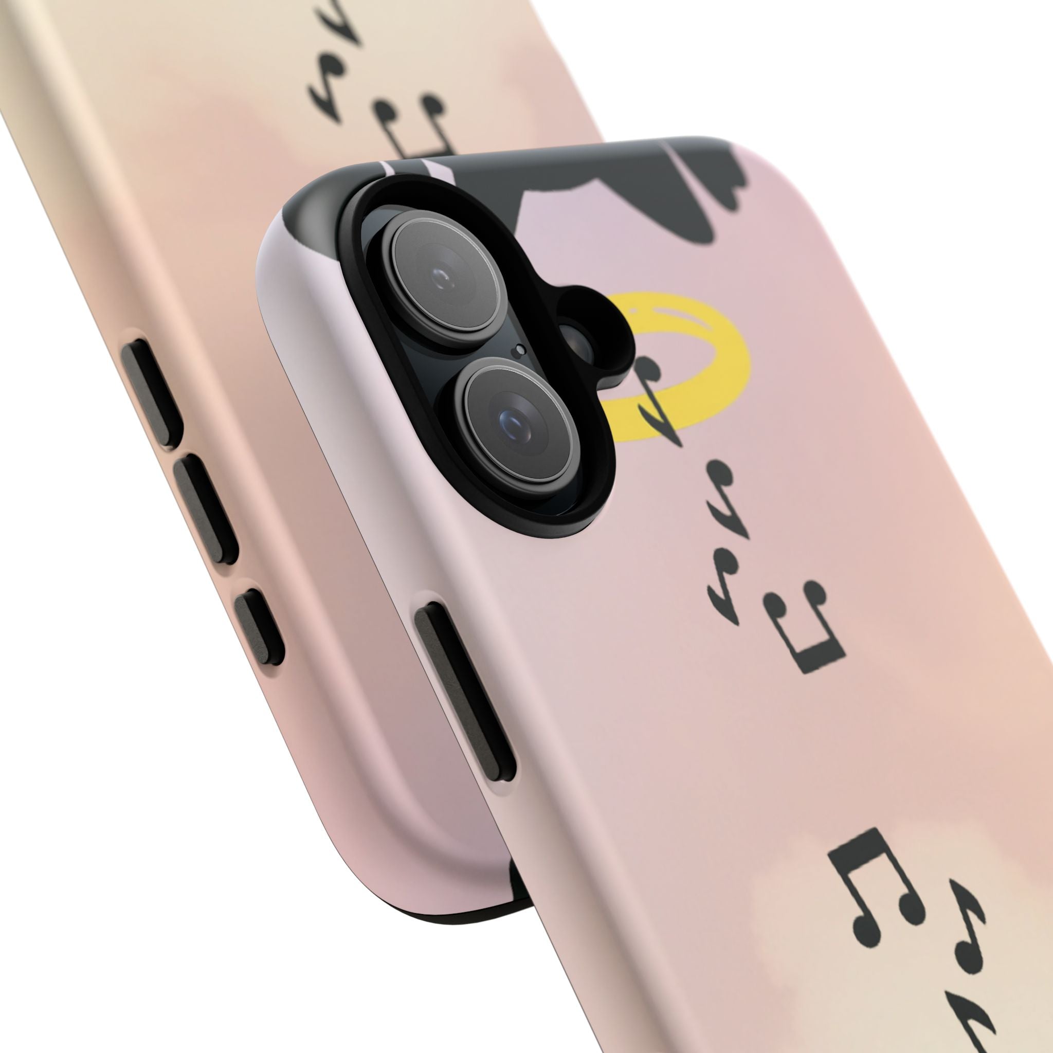 Cute Animal Phone Case, Tough Phone Cover for Pet Lovers, Gifts for Birthdays, Holidays, Music Lovers, Fun Tech Accessories