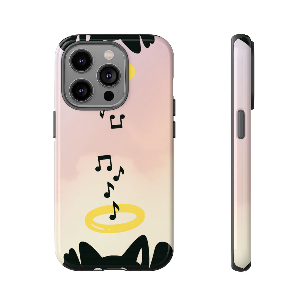 Cute Animal Phone Case, Tough Phone Cover for Pet Lovers, Gifts for Birthdays, Holidays, Music Lovers, Fun Tech Accessories