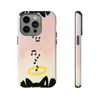Cute Animal Phone Case, Tough Phone Cover for Pet Lovers, Gifts for Birthdays, Holidays, Music Lovers, Fun Tech Accessories