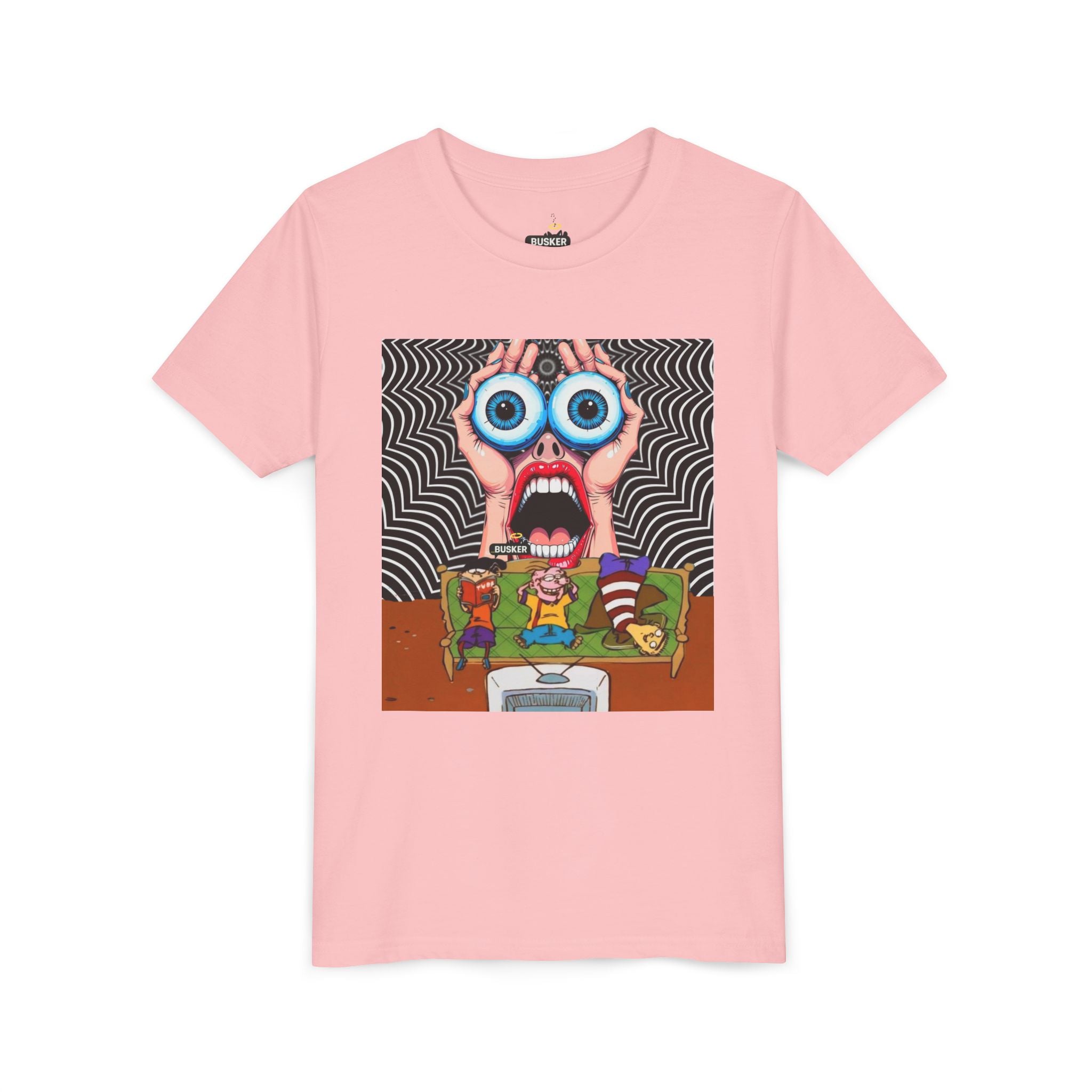 Graphic Youth Tee - Colorful Fun Shirt for Kids, Party T-Shirt, Gift for Youngsters, Trendy Youth Apparel, Art-Inspired Clothing