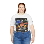 Creative Unisex Graphic Tee - 'I Don't Think' Busker Design