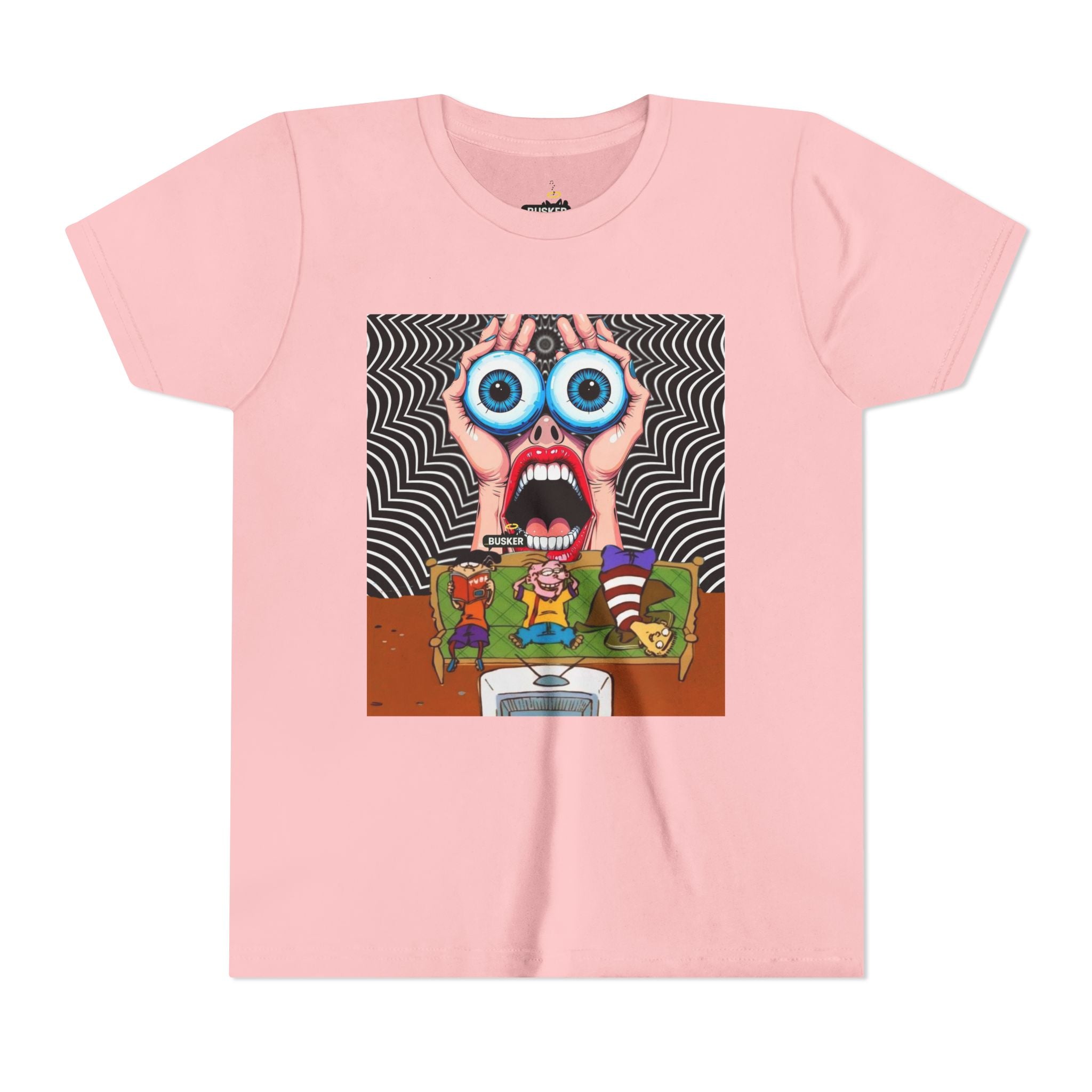 Graphic Youth Tee - Colorful Fun Shirt for Kids, Party T-Shirt, Gift for Youngsters, Trendy Youth Apparel, Art-Inspired Clothing