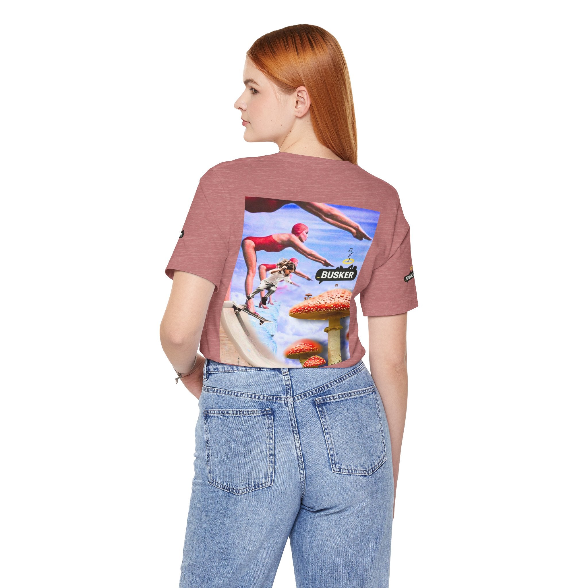 Busker Fun Graphic Tee - Unisex Jersey Short Sleeve