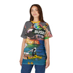 Astronaut Beach Vibes Tee, Unisex Graphic T-Shirt, Summer Fashion, Unique Streetwear, Fun Gift for Space Lovers and Beachgoers