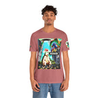 Street Art Busker Tee - Unisex Graphic Short Sleeve Shirt