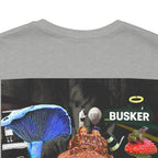 Creative Unisex Graphic Tee - 'I Don't Think' Busker Design