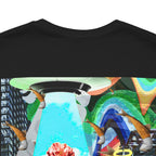 Street Art Busker Tee - Unisex Graphic Short Sleeve Shirt