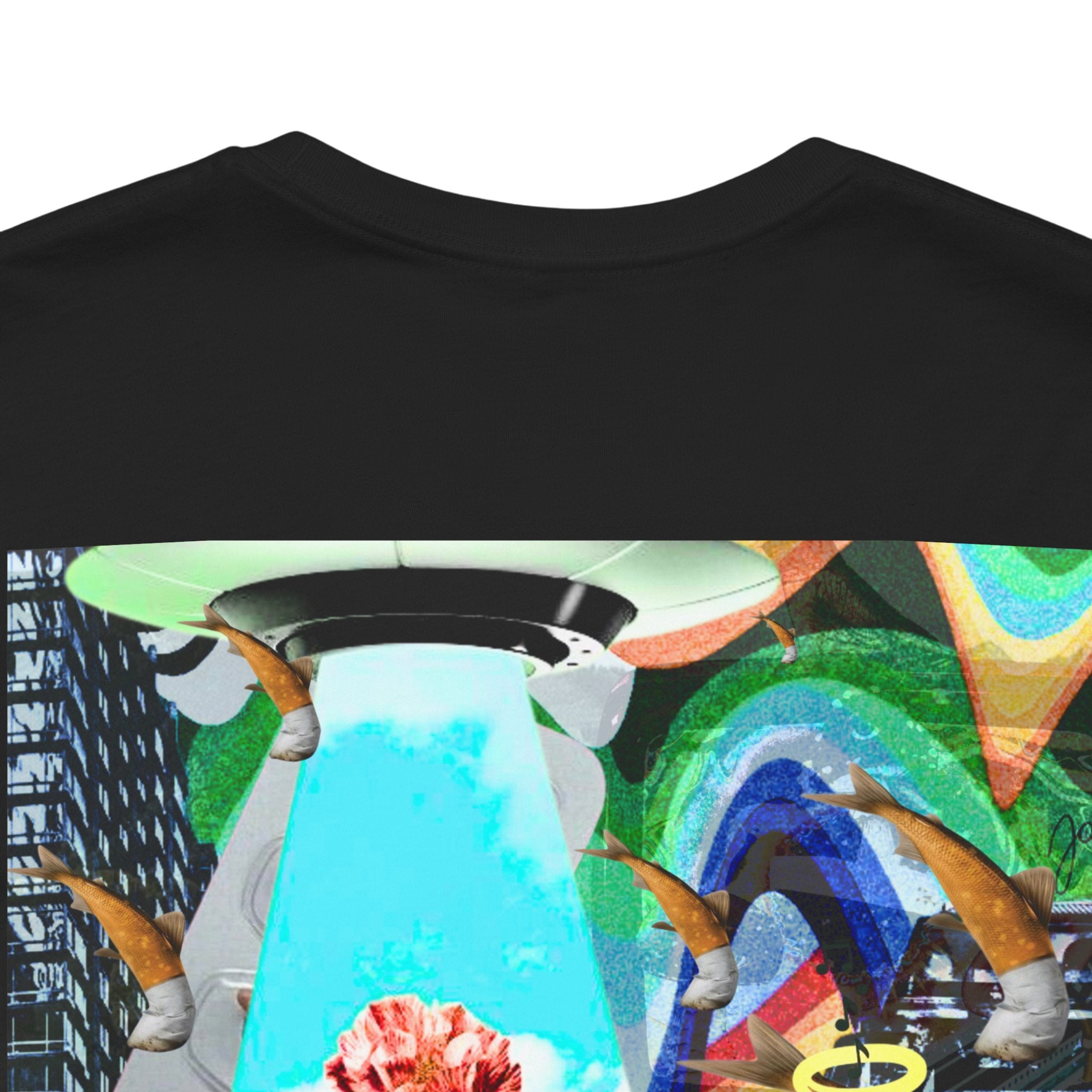 Street Art Busker Tee - Unisex Graphic Short Sleeve Shirt