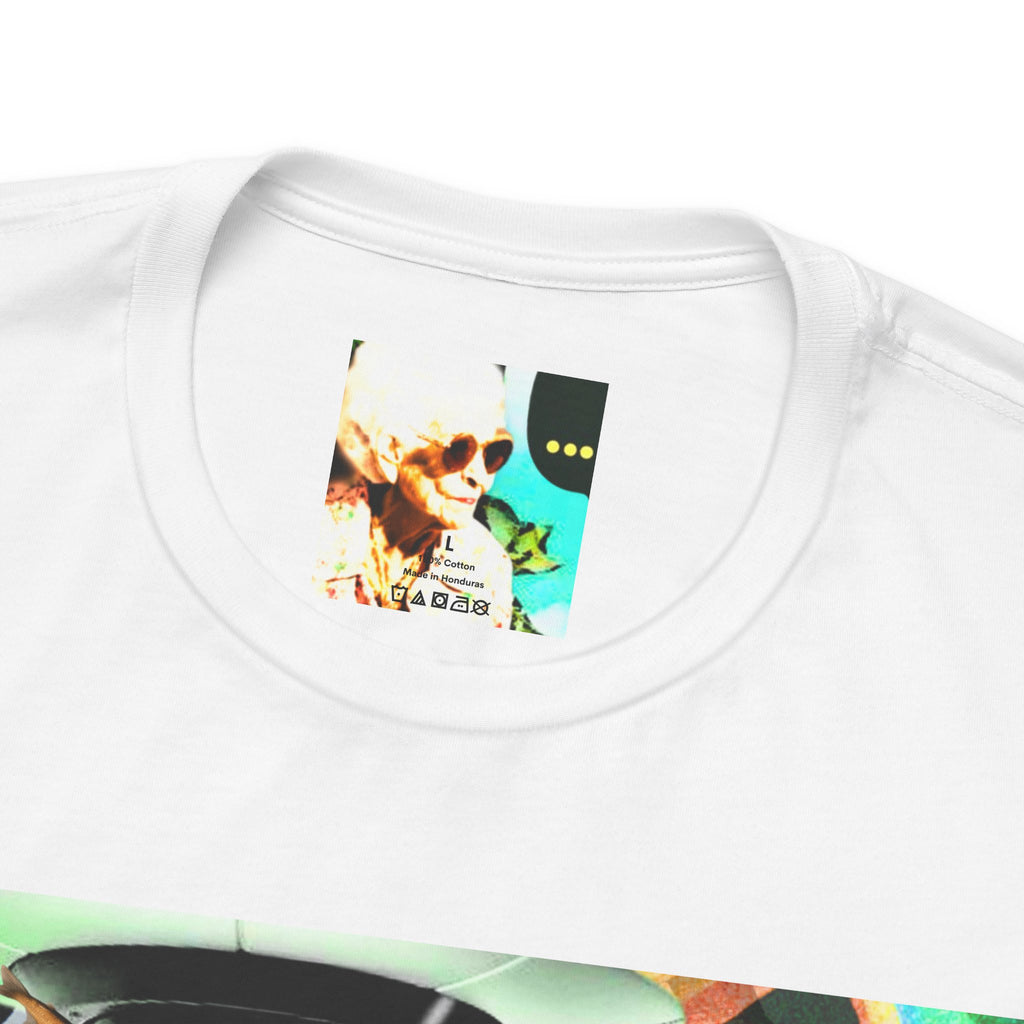 Street Art Busker Tee - Unisex Graphic Short Sleeve Shirt