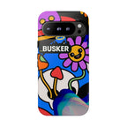 Colorful Phone Case, Cute Phone Accessories, Gift for Music Lovers, Fun Tech Gear, Unique Floral Design Case