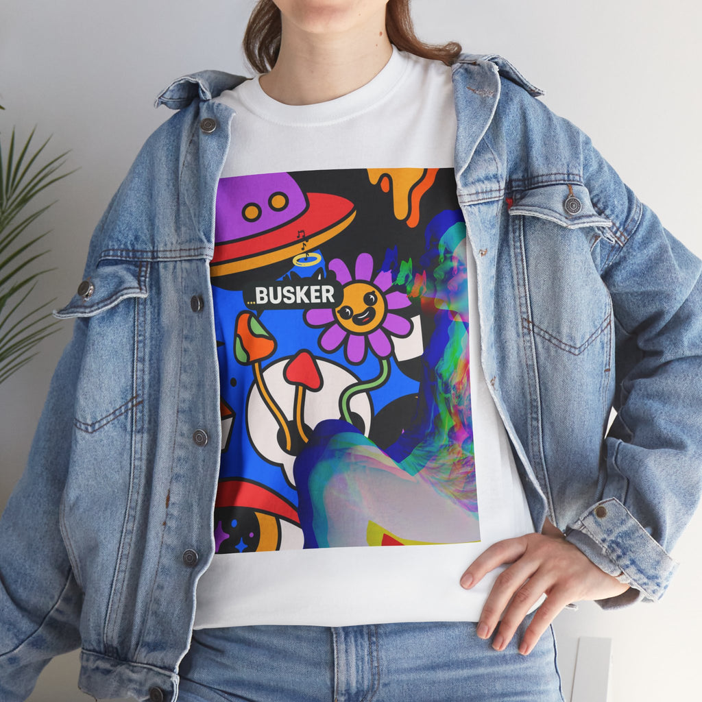 Colorful Graphic Unisex Tee, Artsy Shirt for Creative Souls, Perfect for Festivals, Unique Gift for Art Lovers, Summer Vibes, Casual Wear