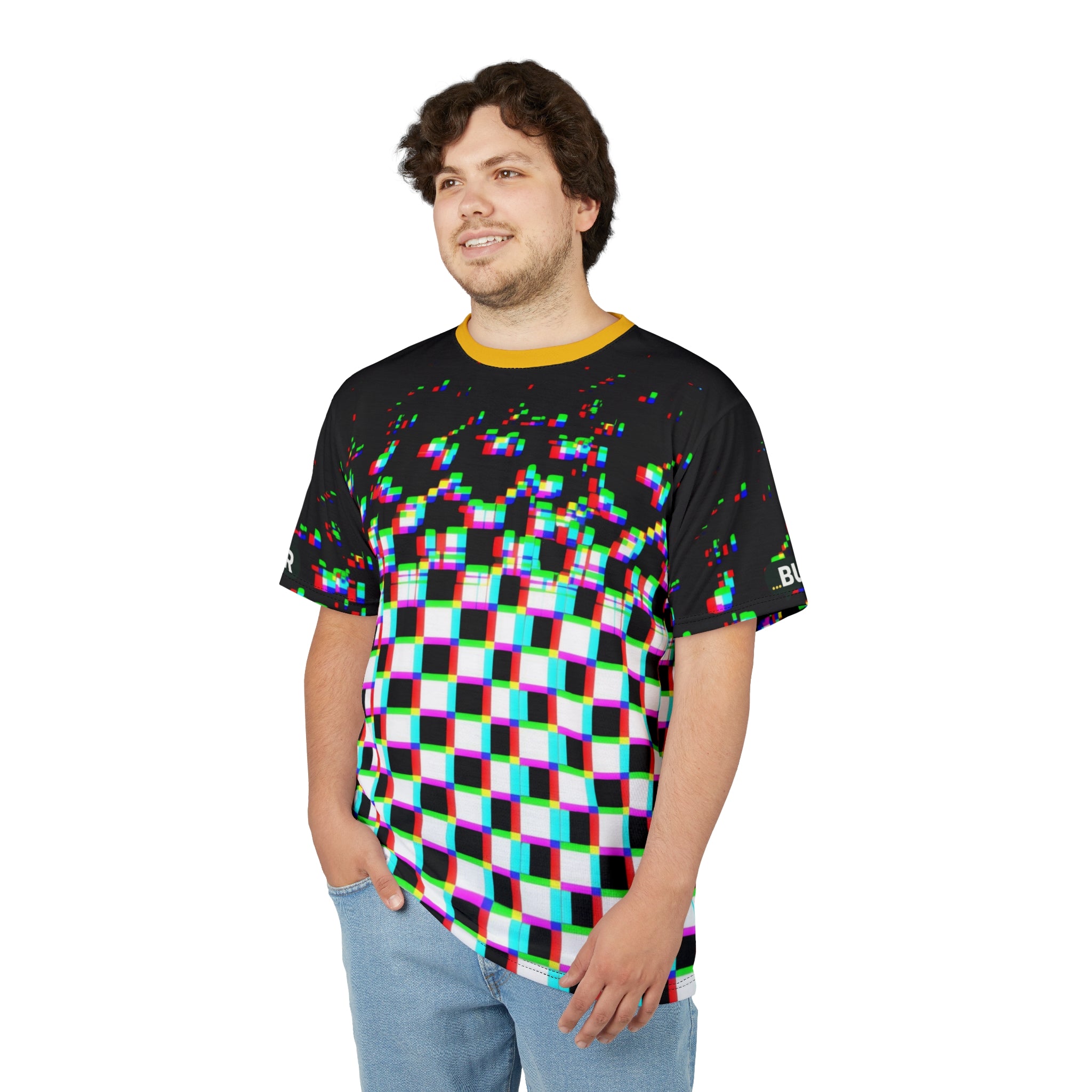 Colorful Graphic Unisex Tee | Trendy AOP Shirt, Unique Streetwear, Festival Outfit, Gift for Him/Her
