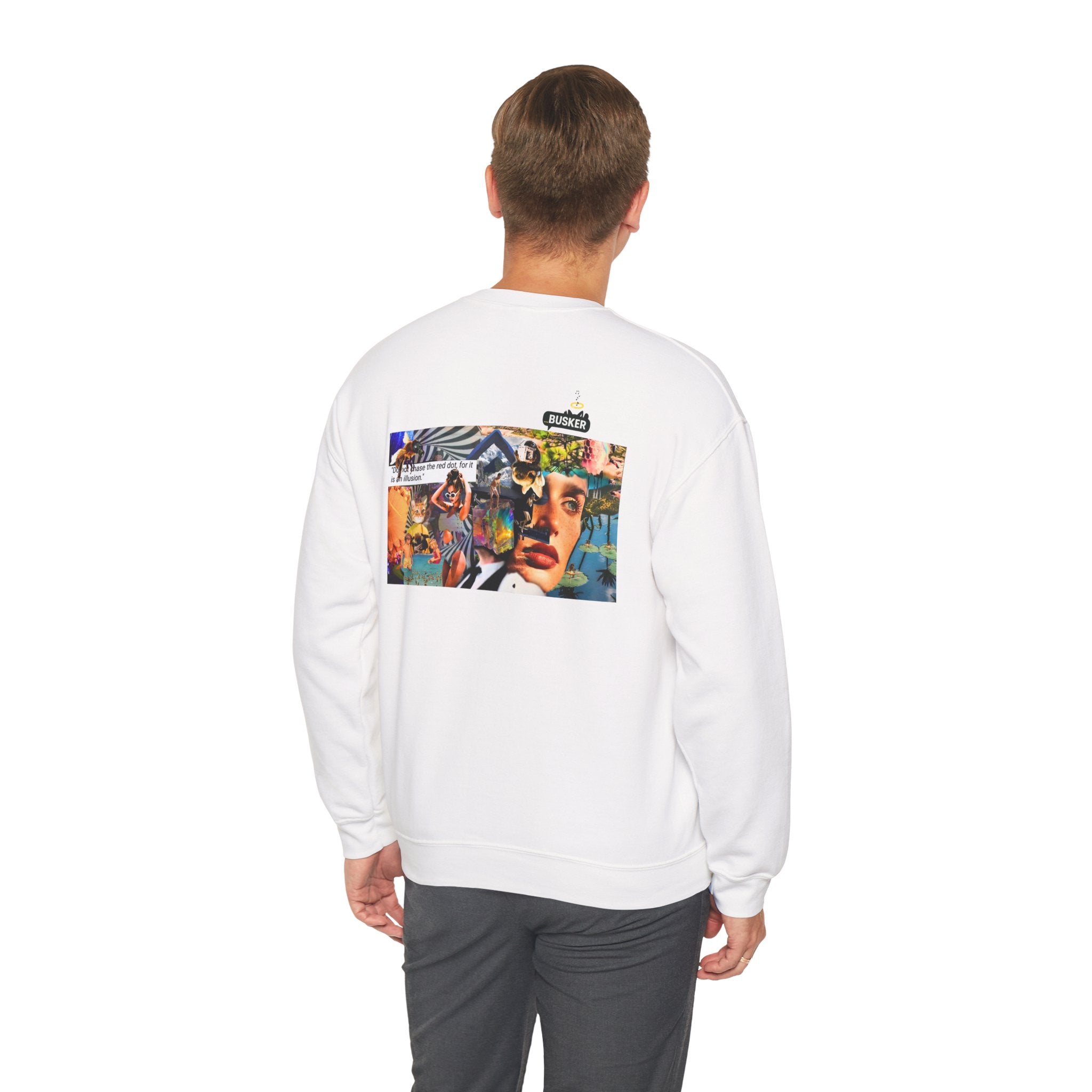 Vibrant Art Crewneck Sweatshirt for Creative Souls