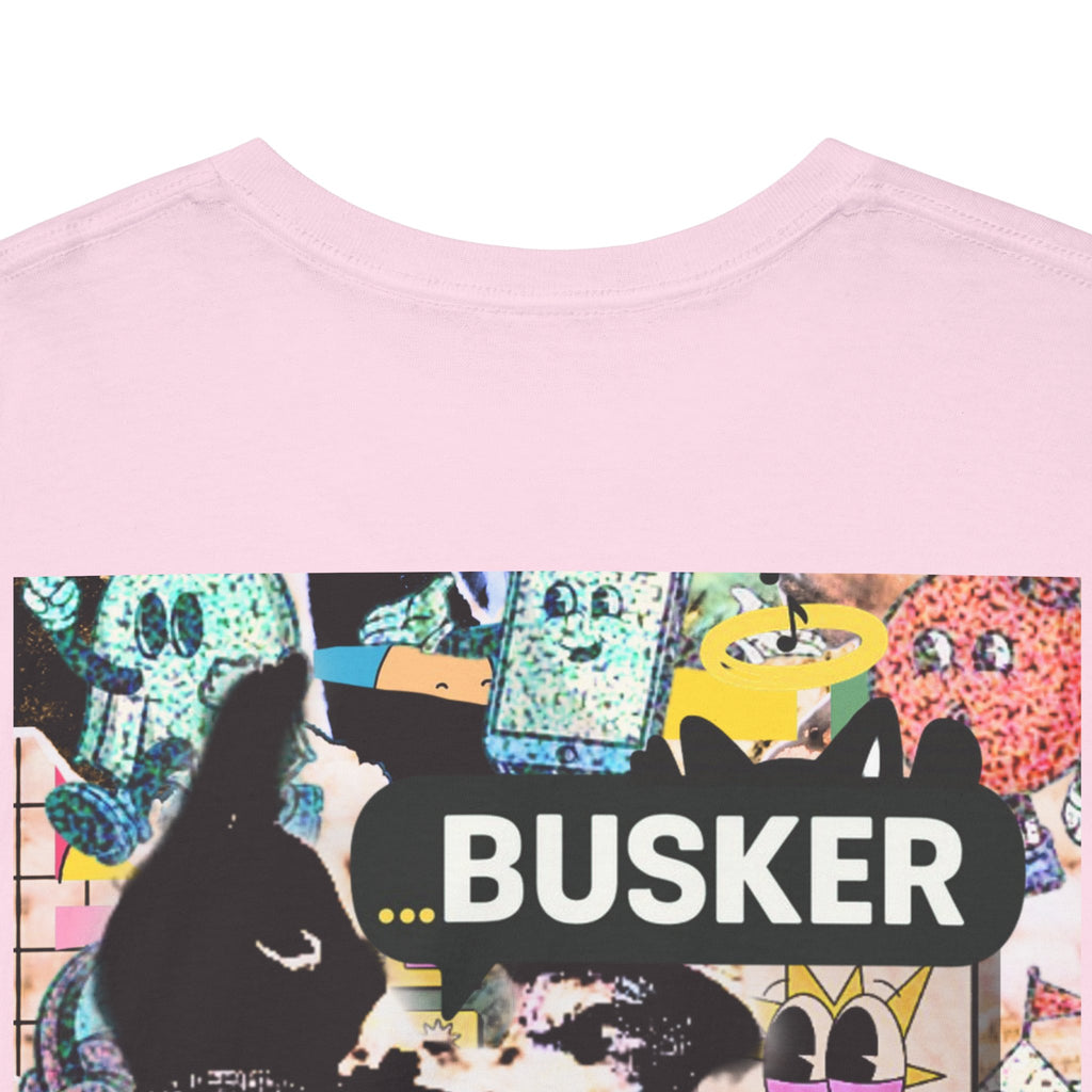 Grunge Art Busker Unisex Heavy Cotton Tee