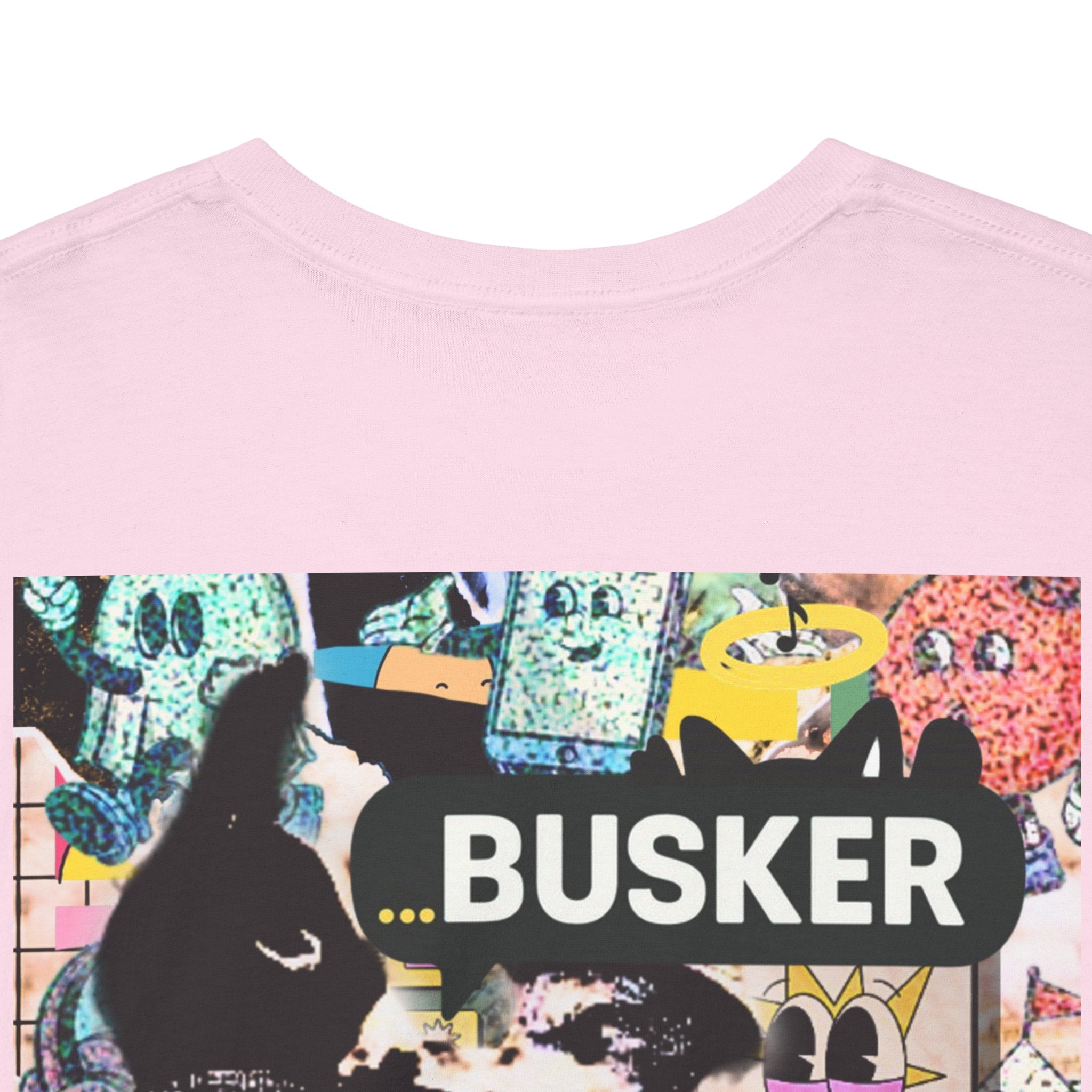 Grunge Art Busker Unisex Heavy Cotton Tee
