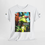 Vibrant Busker Graphic Tee for Art Enthusiasts