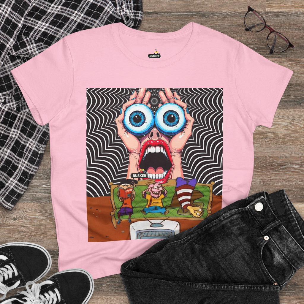 Whimsical Graphic Tee for Creative Souls, Playful Shirt, Art Lover Gift, Unique Cotton T-Shirt, Funny Fashion