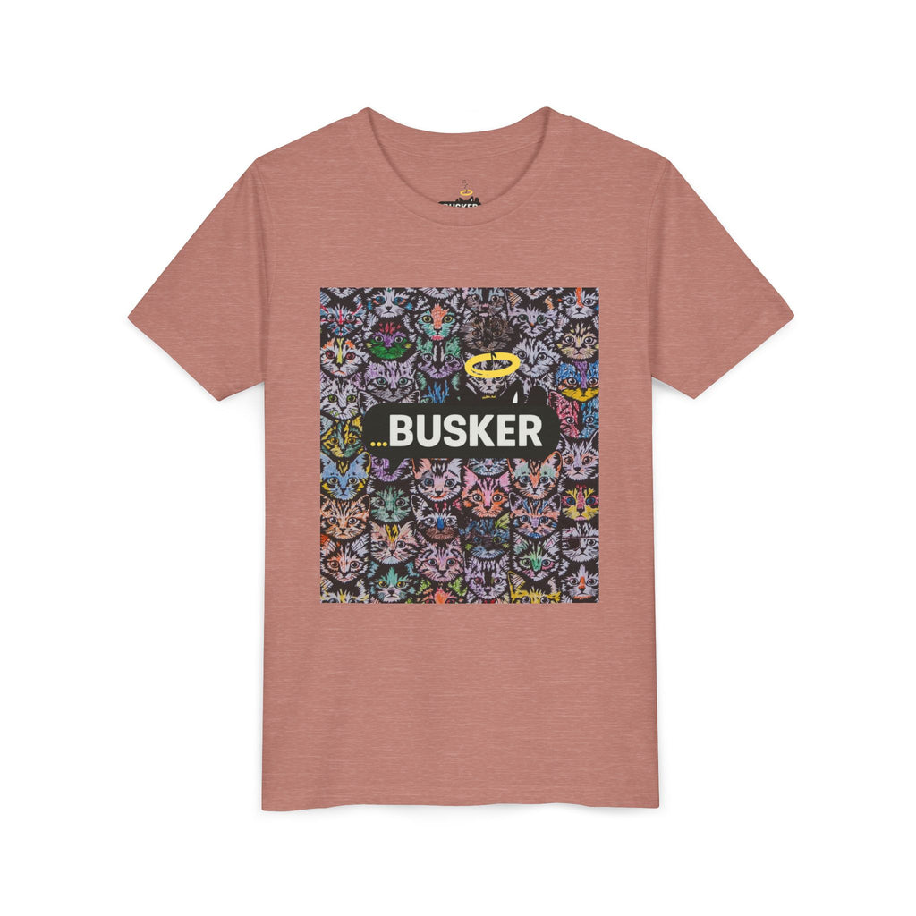 Colorful Youth Short Sleeve Tee, Fun Summer Shirt, Trendy Kids Clothing, Gift for Young Musicians, Cool Casual Wear, Birthday Present