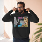 Whimsical Art Hoodie, Funny Graphic Sweatshirt, Unique Animal Designs, Cozy Gift for Kids & Teens, Perfect for Festivals & Casual Wear