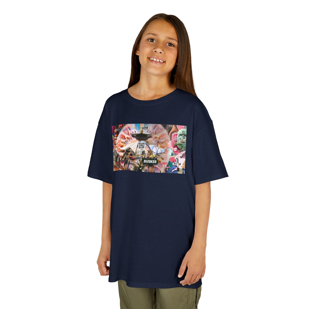 Colorful Kids Graphic Tee - Fun & Stylish Wear for Young Explorers