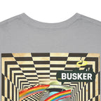 Retro Busker Graphic Tee - Unisex Heavy Cotton