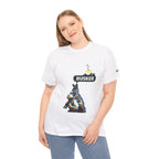 Busker Vibes Unisex Heavy Cotton Tee - Fun Graphic T-Shirt for Music Lovers and Street Artists