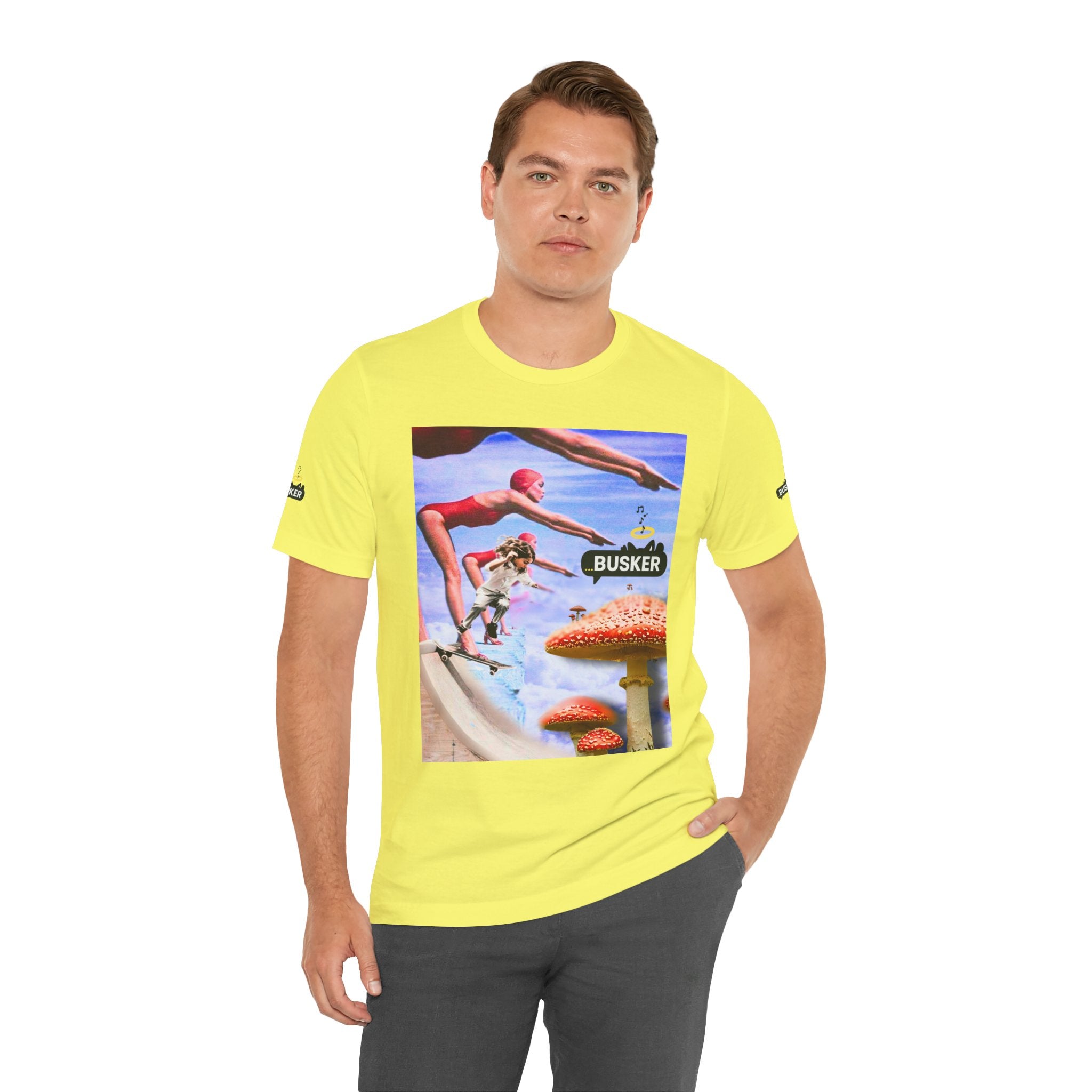 Busker Fun Graphic Tee - Unisex Jersey Short Sleeve