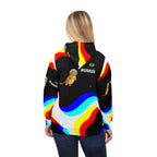 Colorful Space Cat Hoodie, Trendy Athletic Hoodie, Fun Streetwear, Unique Gift for Cat Lovers, Quirky Casual Wear