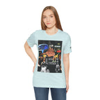 Creative Unisex Graphic Tee - 'I Don't Think' Busker Design