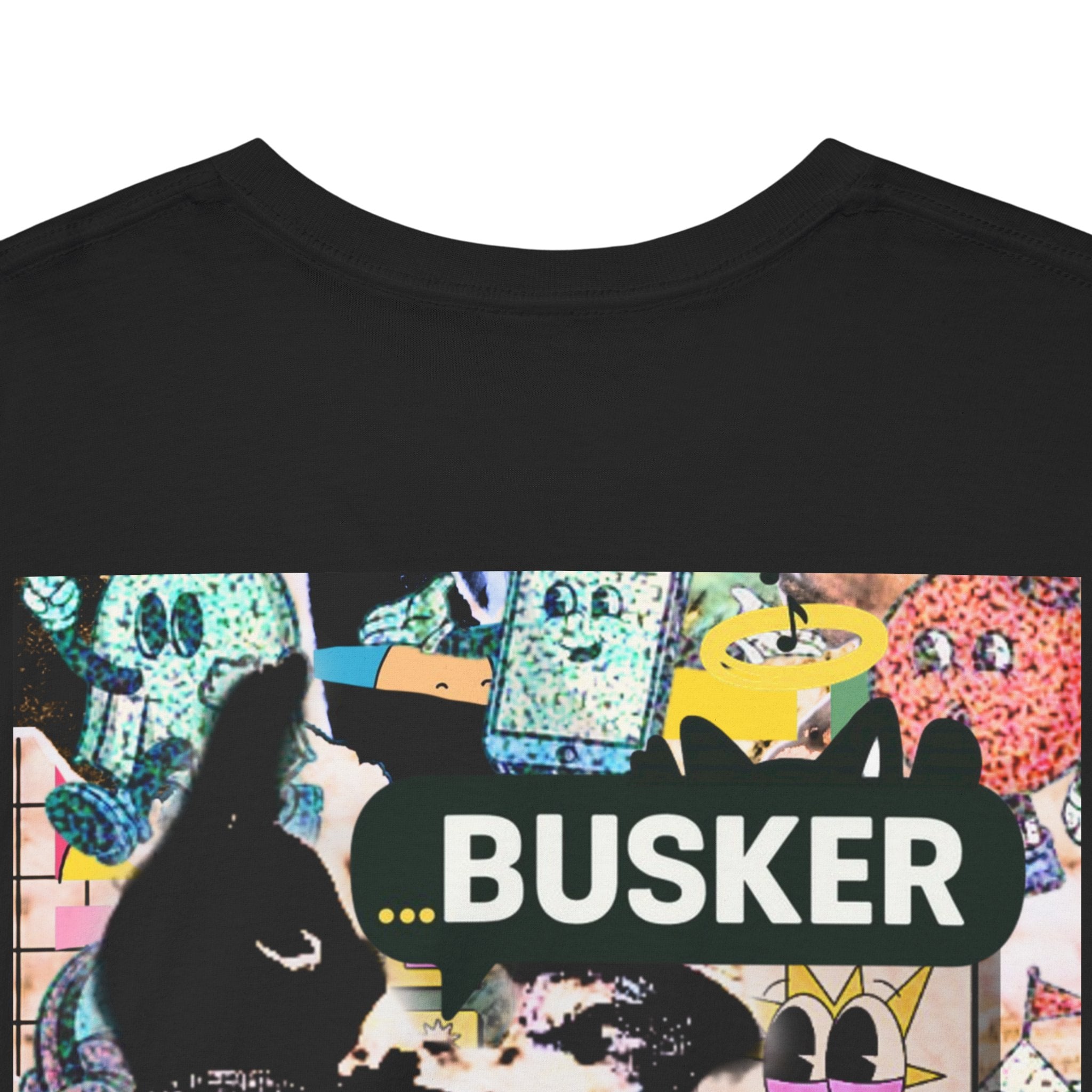 Grunge Art Busker Unisex Heavy Cotton Tee