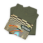 Retro Busker Graphic Tee - Unisex Heavy Cotton