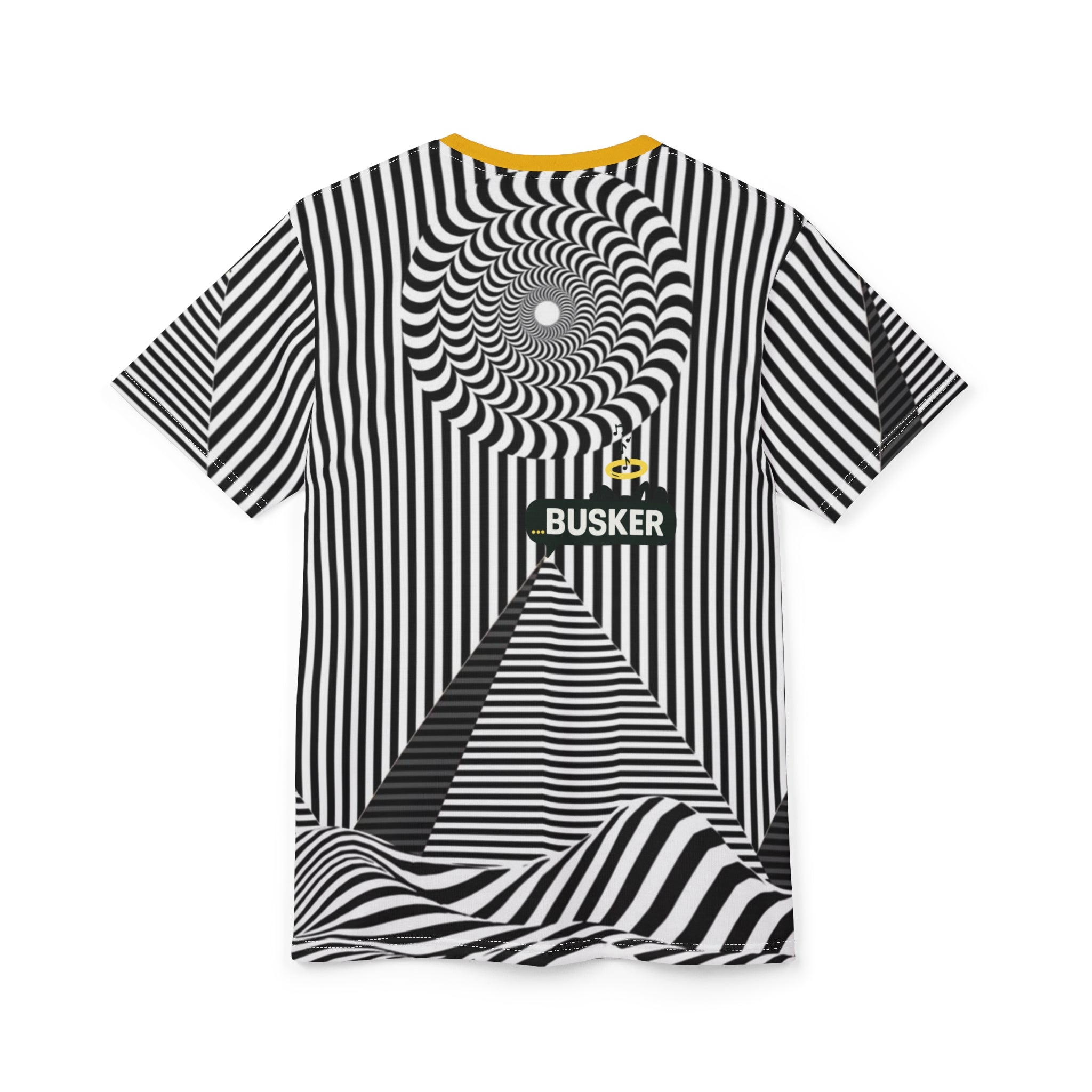 Psychedelic Unisex Cut & Sew Tee, Graphic Tee for Music Lovers, Unique Gift for Festivals, Trendy Streetwear, Perfect for Every Day