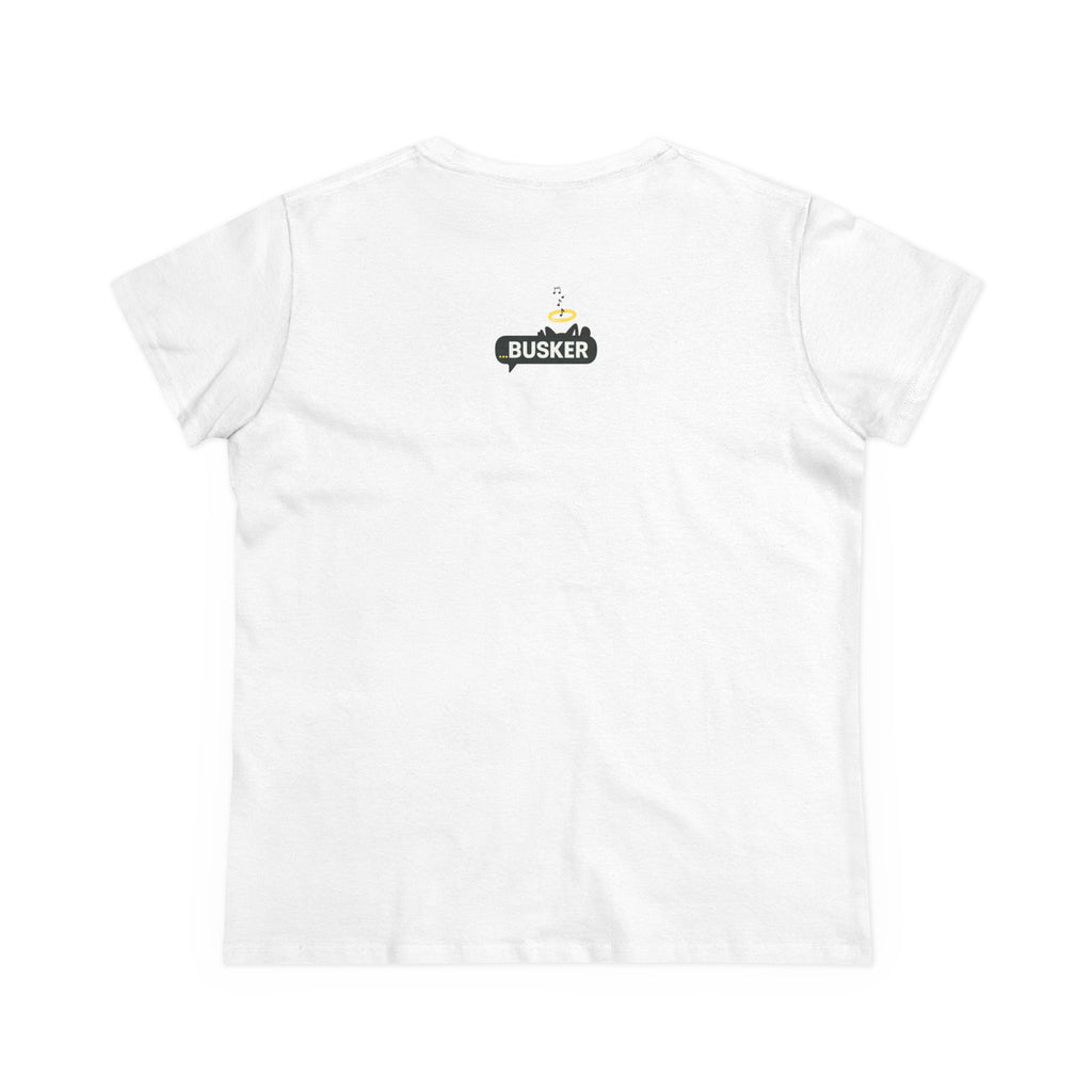 Colorful Cat Design Women's Tee, Casual Graphic Tee for Cat Lovers, Funny Gift for Friends, Summer Style, Unique Animal Art Shirt