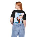 Busker Vibe Unisex Jersey Tee – Colorful Artistic Design for Summer Fun