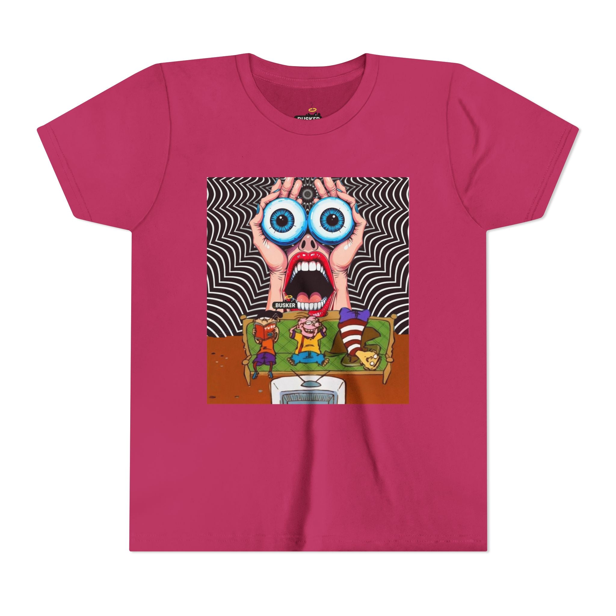 Graphic Youth Tee - Colorful Fun Shirt for Kids, Party T-Shirt, Gift for Youngsters, Trendy Youth Apparel, Art-Inspired Clothing