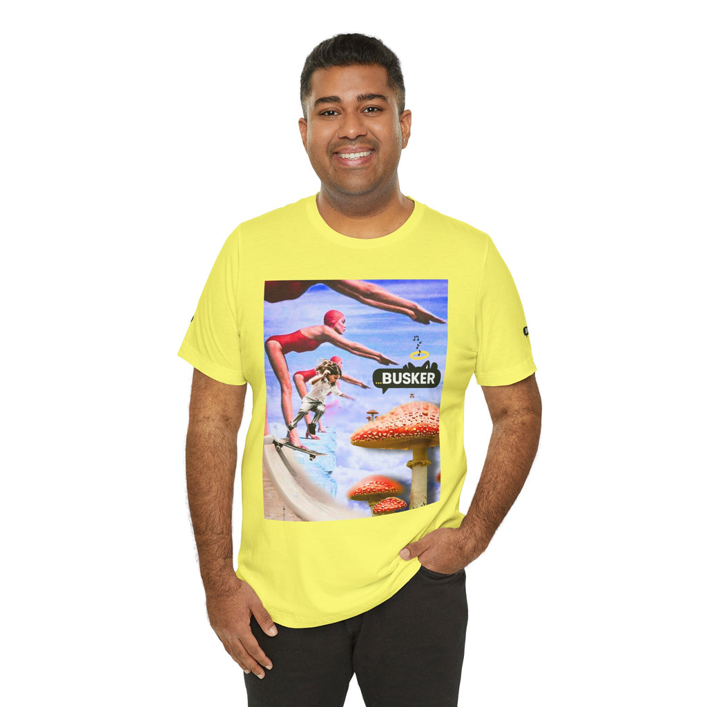 Busker Fun Graphic Tee - Unisex Jersey Short Sleeve
