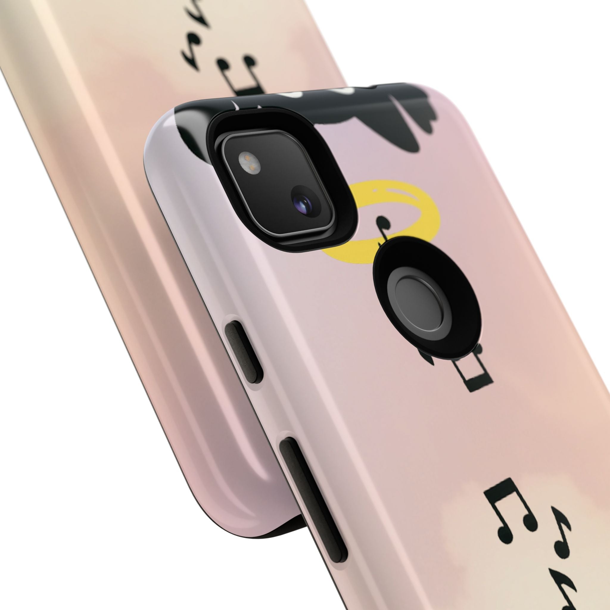 Cute Animal Phone Case, Tough Phone Cover for Pet Lovers, Gifts for Birthdays, Holidays, Music Lovers, Fun Tech Accessories