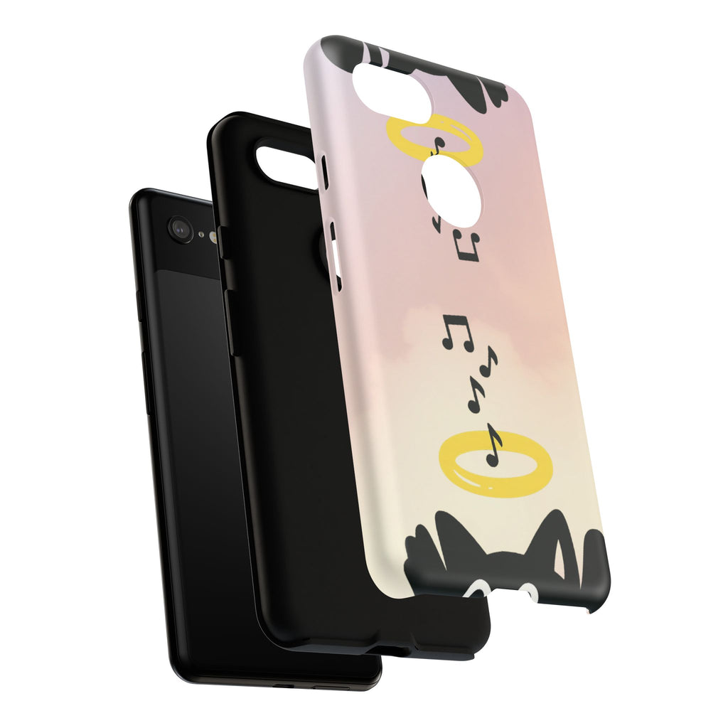 Cute Animal Phone Case, Tough Phone Cover for Pet Lovers, Gifts for Birthdays, Holidays, Music Lovers, Fun Tech Accessories