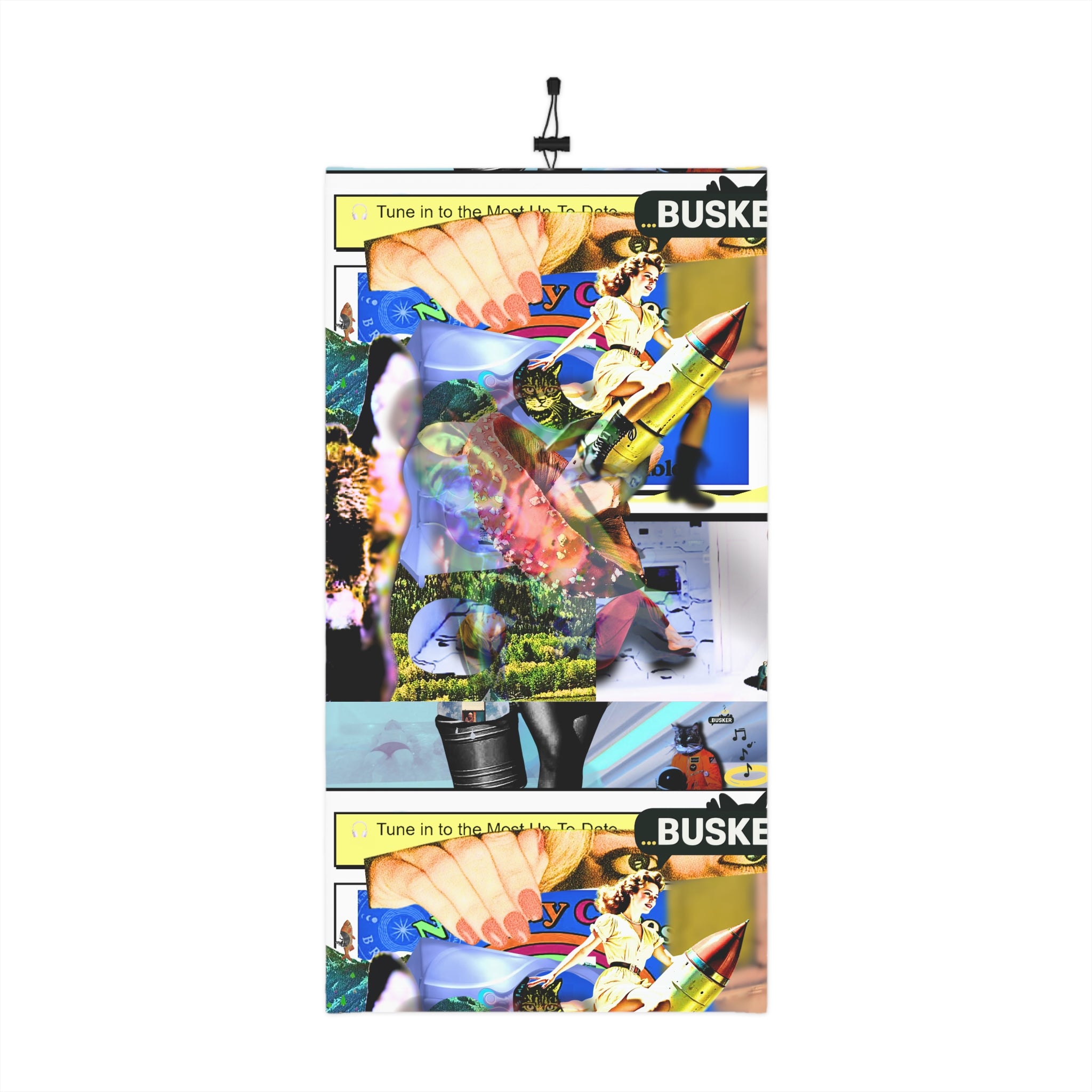 Colorful Winter Neck Gaiter with Drawstring - Trendy Outdoor Fashion